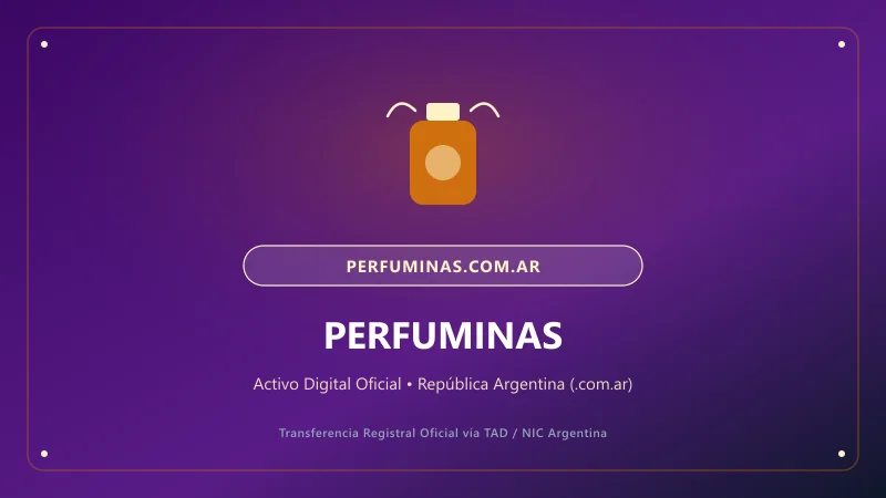Composición visual de Perfuminas para el portal perfuminas.com.ar